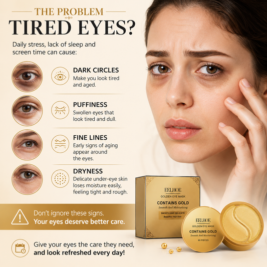 Gold Firming Eye Mask — Depuff & Brighten