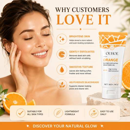 Orange Pore-Cleansing Brightening Gel