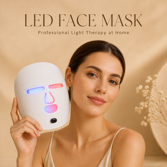 LED Red Light Therapy Face Mask — Anti-Aging & Acne Treatment ⭐