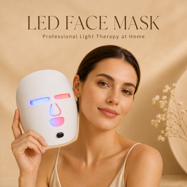 LED Red Light Therapy Face Mask — Anti-Aging & Acne Treatment ⭐